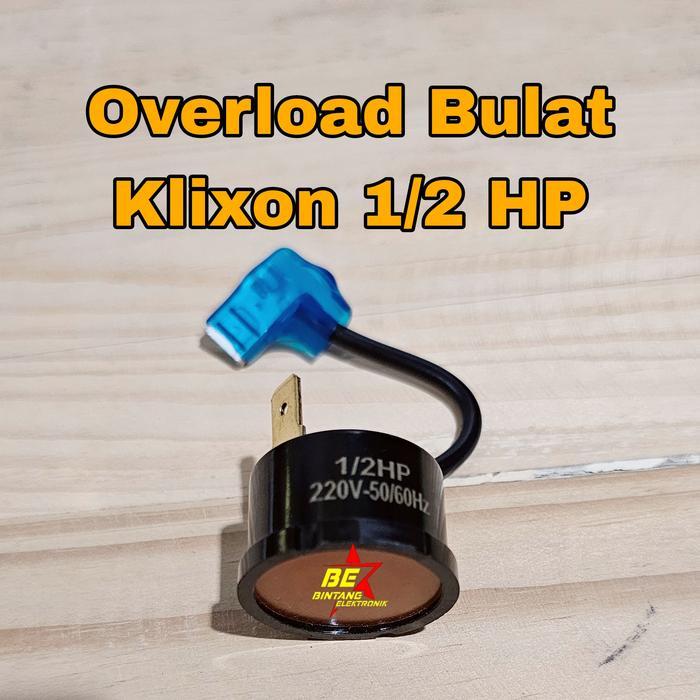 SALE  OVERLOAD AC BULAT 1/2 PK OVERLOAD BULAT 1/2 HP OVERLOAD 1/2PK KLIXON ORIGINAL