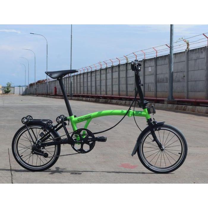 Sepeda Lipat Folding Bike 16 Element Pikes Gen 2 - Goldie