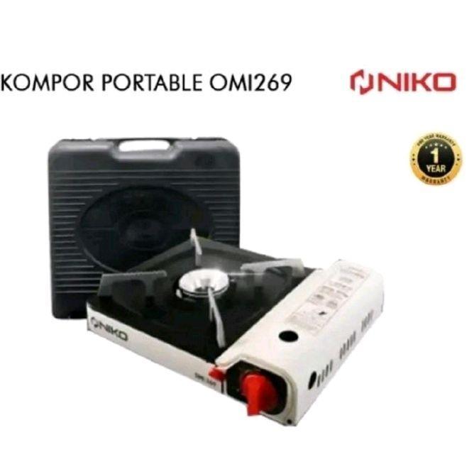 NIKO KOMPOR PORTABLE OMI269 - GAS & MIC - ALAT MEMASAK PORTABEL UNTUK KEBUTUHAN DAPUR ANDA