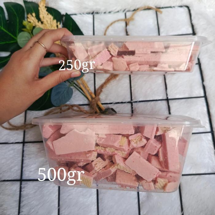 COKLAT PATAHAN TAKE IT 500GR TAK IT KILOAN BERRY YOUGURT PATAHAN TAKEIT BOX DELFI TAKE IT SEMIUTUH