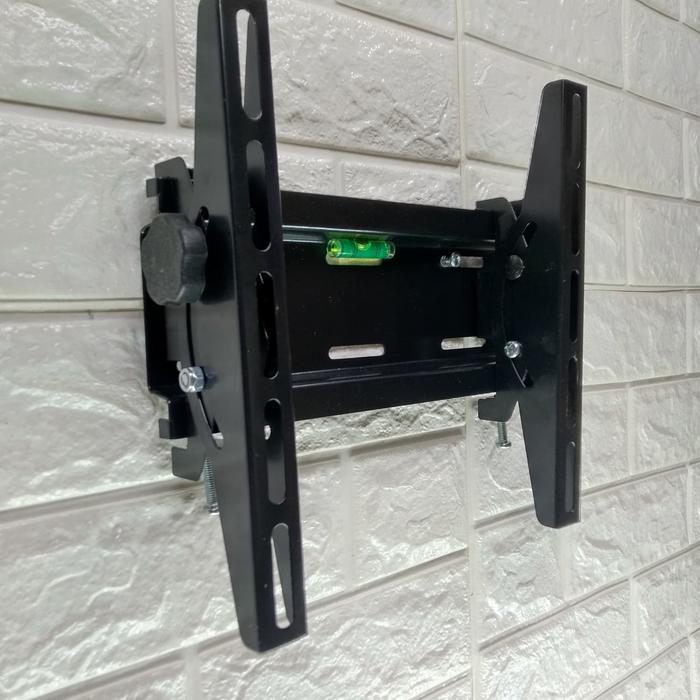 NEW Bracket TV LED 40" - 43" Built In Water Pass Bisa Gojek