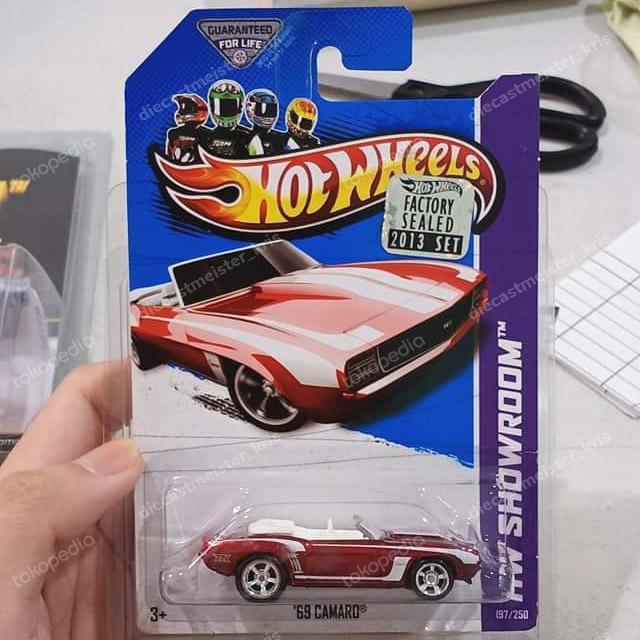 Hot Wheels Hw Super Treasure Hunt Sth Ths 69 Chevrolet Camaro Fs