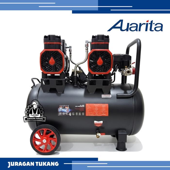 Mesin Kompresor Angin AUARITA 2-1450X2DF50 50L Silent Oil-less - Mesin Kompresor