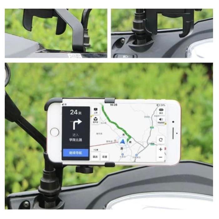 Holder Hp Motor Dari Besi Plat Ojol Ojek Online Terlaris