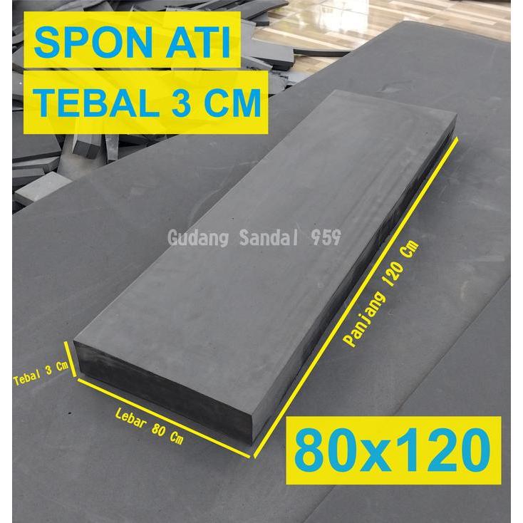 SPON ATI TEBAL 3 CM LEBAR 80CM PANJANG 120CM JORAN PANCING PELAMPUNG