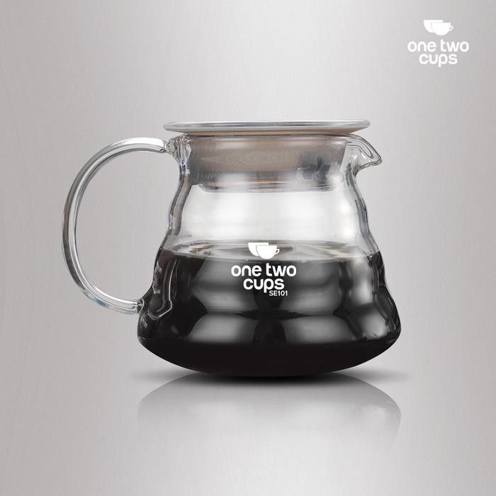 

COFFEE SERVER V60 DRIP POUR OVER GLASS 360 ML