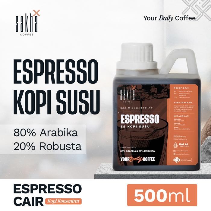 

oW.galiban - Espresso Kopi Cair Konsentrat 500ml - Minuman Kopi Susu Kekinian