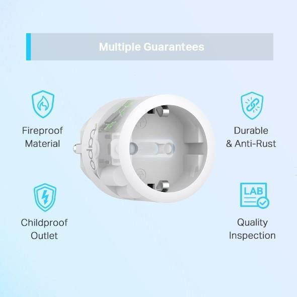 Masko Electrical - Tp-Link Tapo P115 Mini Wi-Fi Socket Energy Monitoring P 115 Set