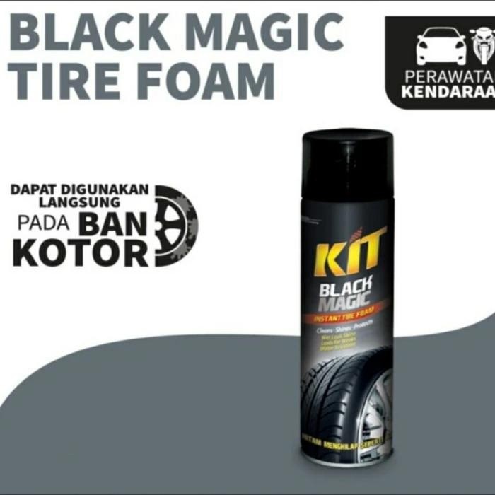 Kit Black Magic Tier Foam / Semir Ban Mobil / Motor Busa - 400Ml