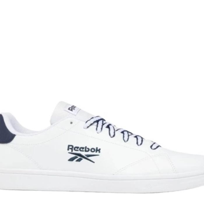 Sepatu Tennis Pria Reek Royal Complete Sport. White Navy. Original