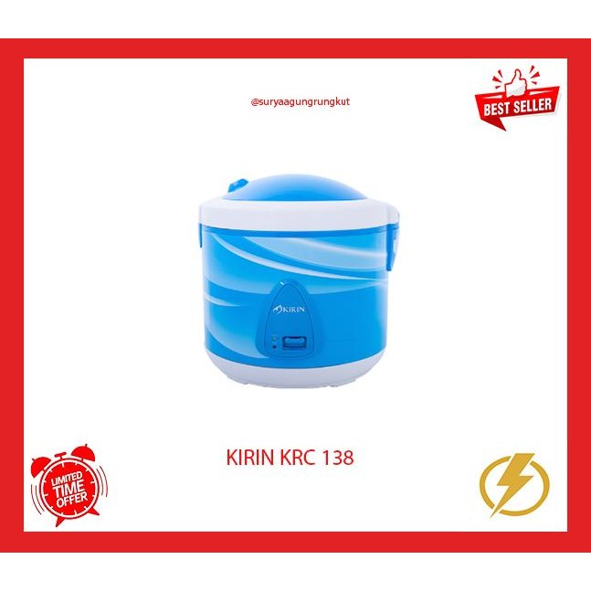 Magic Com Kirin 2 Liter Krc 138