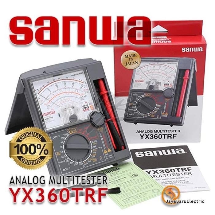 Analog Multitester Multitester Sanwa Yx360Trf Original