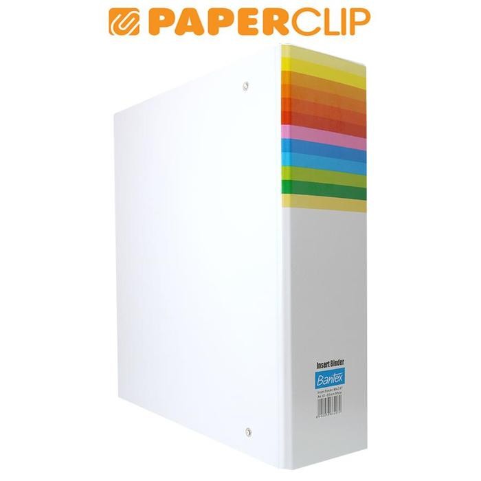 

INSERT RING BINDER BANTEX 8662-5236 A4 3 RING D 65MM