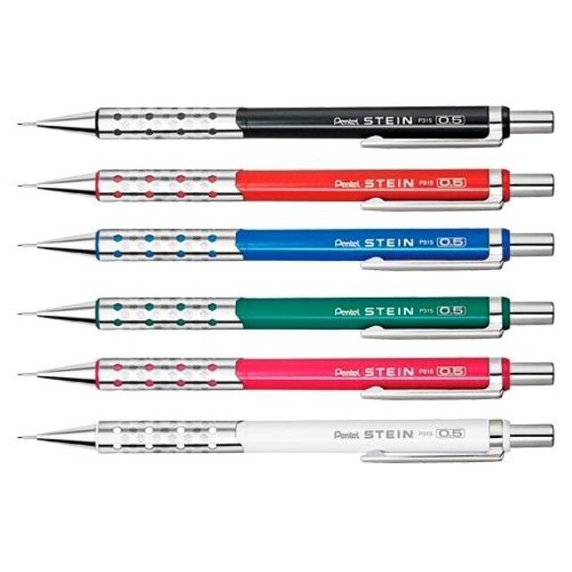 

NEW PRODUK PENTEL STEIN MECHANICAL PENCIL 0.5MM METAL GRIP DRAWING PENSIL MEKANIK WARUNG ARA67