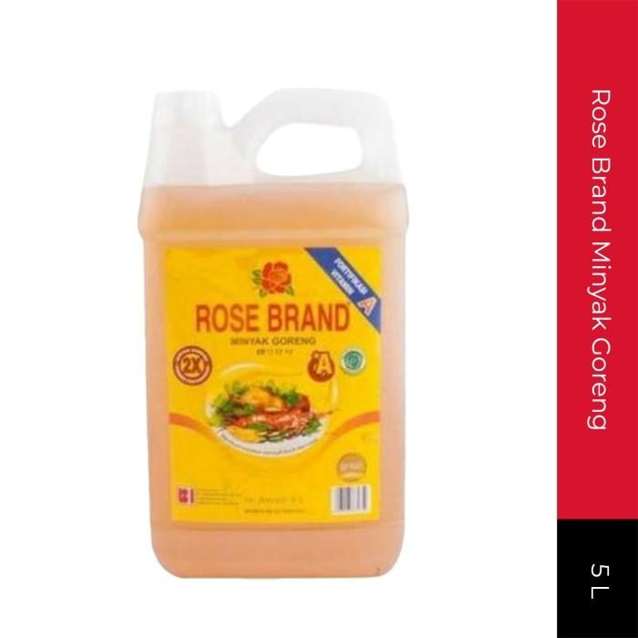 

TERLARIS Rose Brand Minyak Goreng 5 Liter READY STOCK