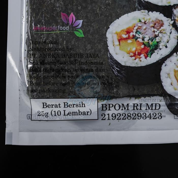

Sushi Nori Gold / Gimbap Kimbap Korea Rumput Laut Roasted Halal