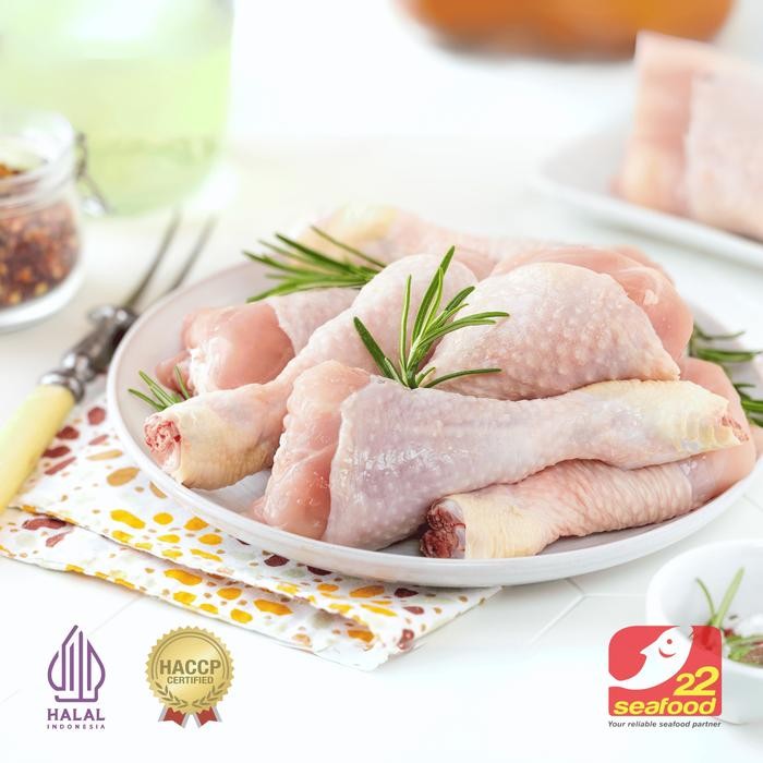 

Pilihan- Paha Ayam Bawah 1 Kg / Drumstik Paha Bedug / Paha Pentung / Seafood 22