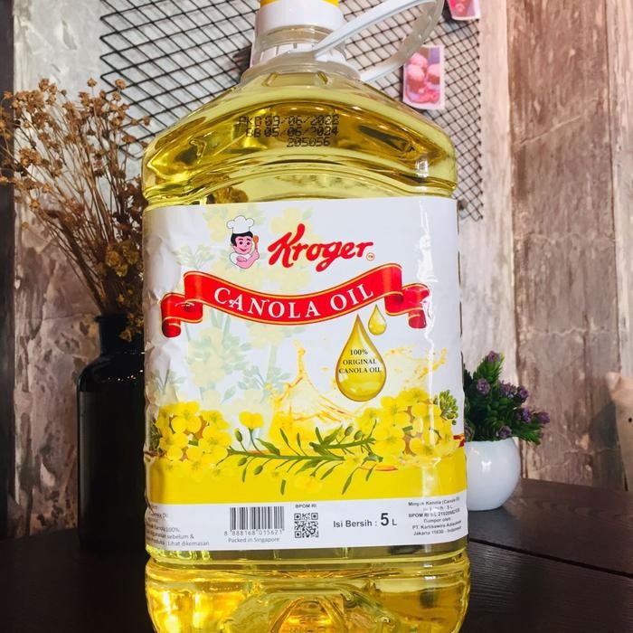 

ASLI Kroger Canola Oil 5L Minyak canola READY STOCK