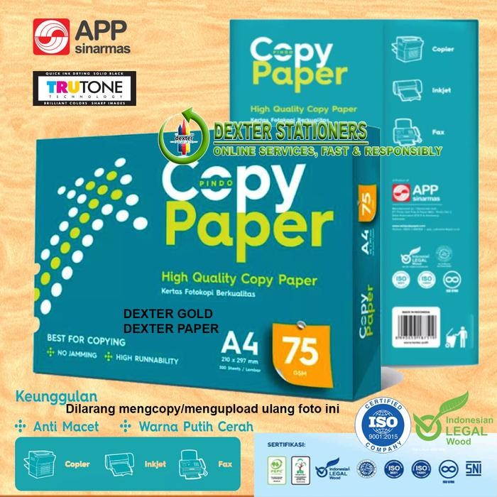 

Pilihan- Kertas A4 70Gr Copy Paper/ Copypaper Ik Kertas Hvs Print Semua Printer