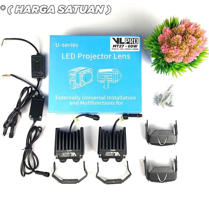 Mini Projie 2 Mata Bi-LED Original VLPRO MT27 Laser Gun Projector