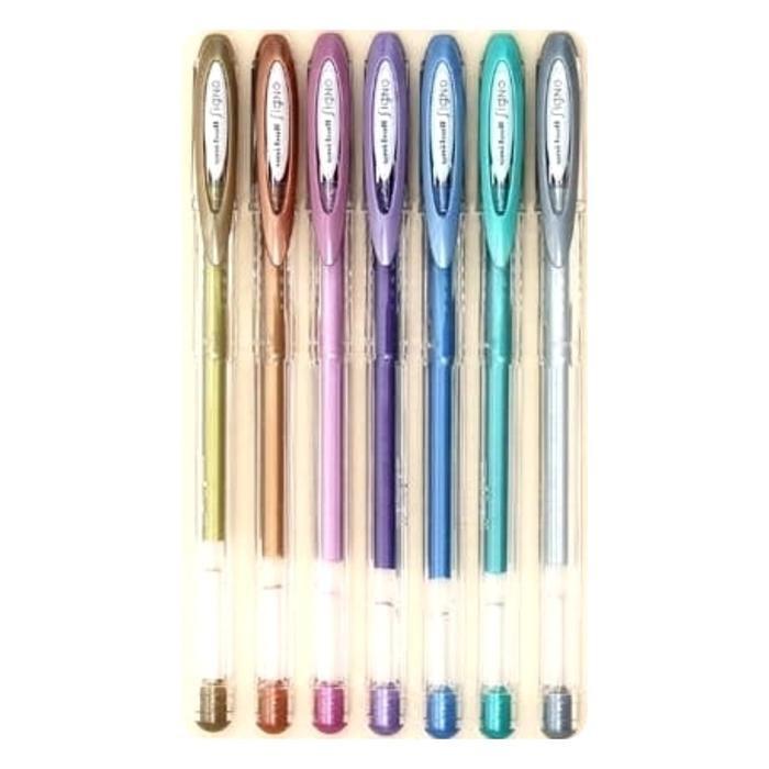 

UNIBALL SIGNO Noble Metal Metallic Gel Ink Pens UM-120NM - 1,0mm