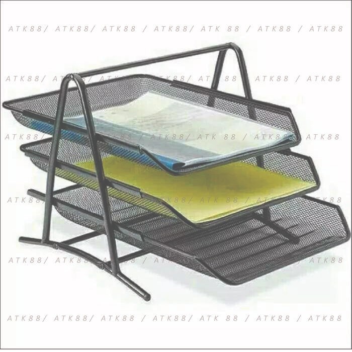 

Letter Tray / Rak Surat Besi 3 Susun V-tec