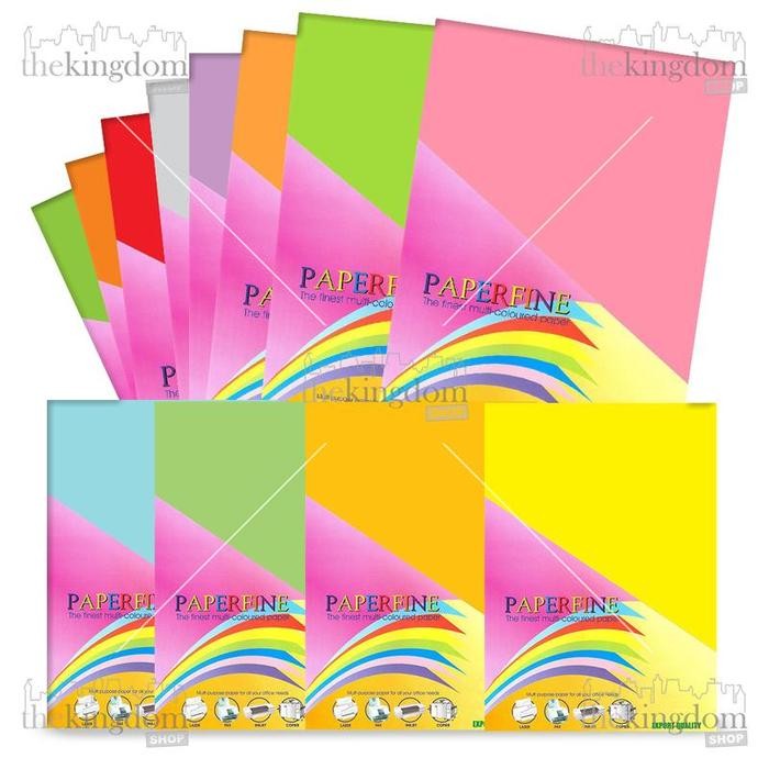 

Paperfine Kertas HVS Warna A4 Isi 100 Paper Dokumen Lipat Kebutuhan Kantor Prakarya Sekolah
