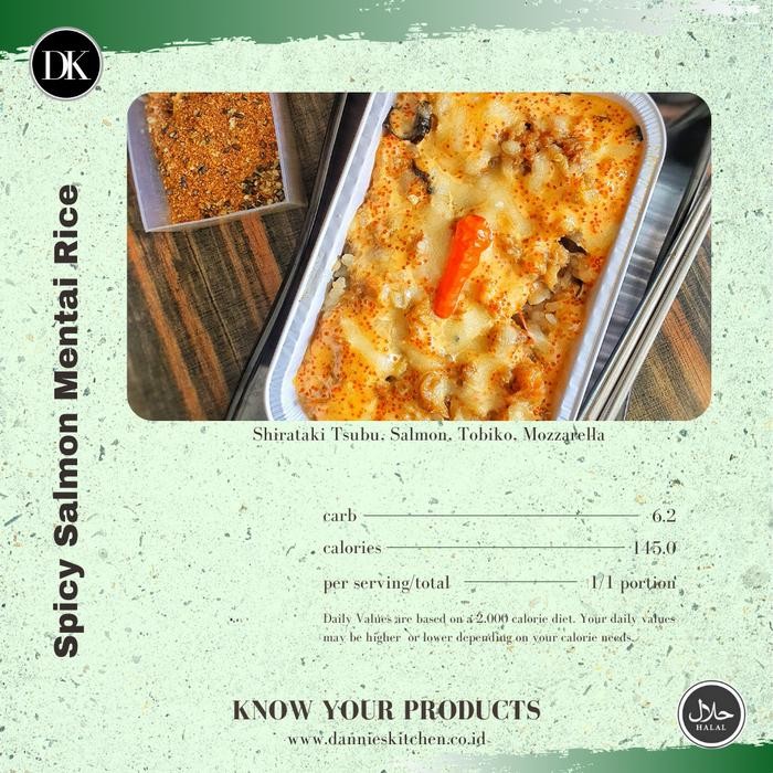 

Pilihan- Spicy Salmon Mentai Rice Keto