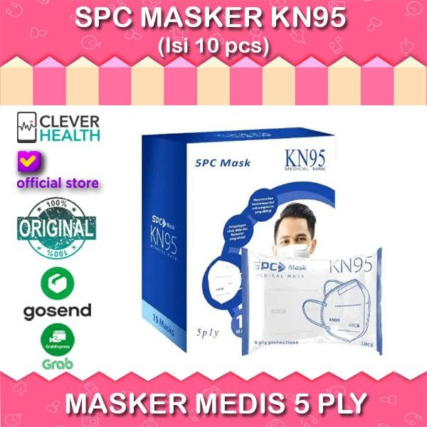 SPC Masker Medis Tipe KN95 isi 10 Pcs