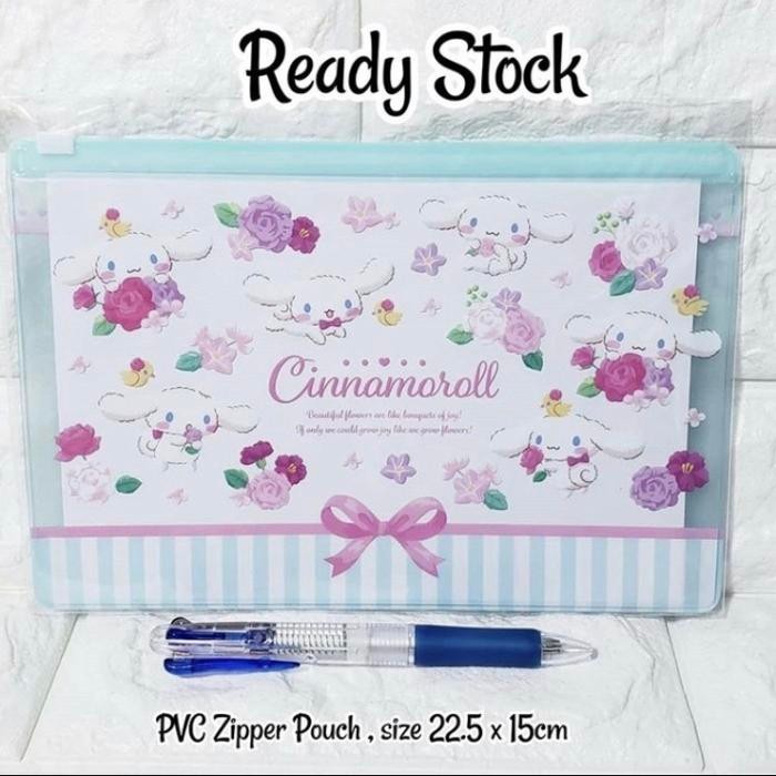 

ZIPPER POUCH PVC SANRIO ORIGINAL CINNAMOROLL