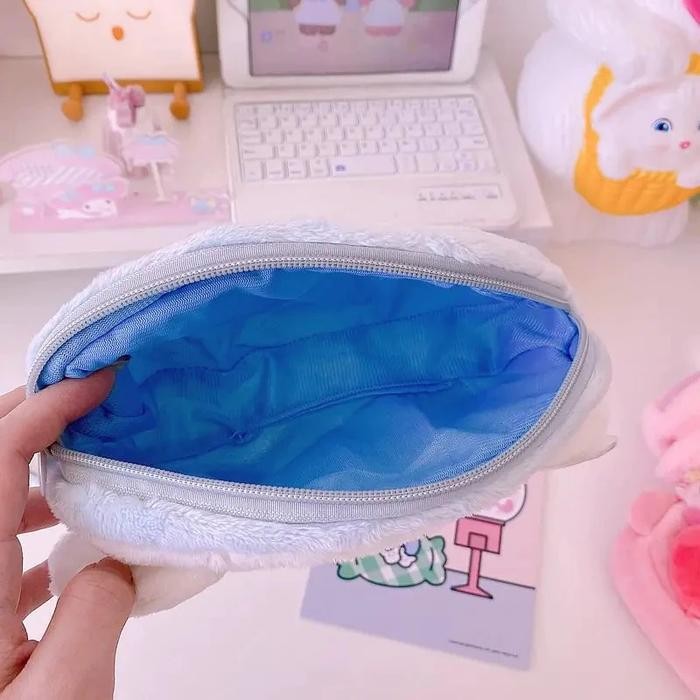 

SANRIO PLUSH PENCIL CASE MAKE UP POUCH SERBA GUNA