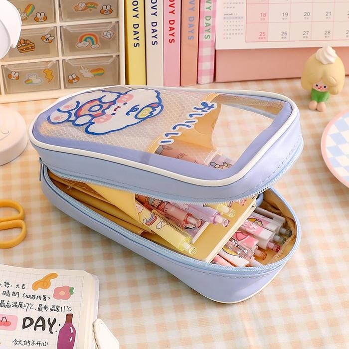 

KOTAK PENSIL ANAK PEREMPUAN LUCU KAWAII TEMPAT PENA KAWAII PENCIL BOX