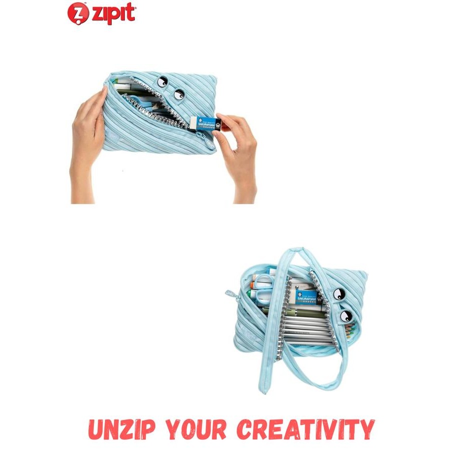 

ZIPIT GRILLZ MONSTER JUMBO POUCH (TEMPAT PENSIL SERBAGUNA)