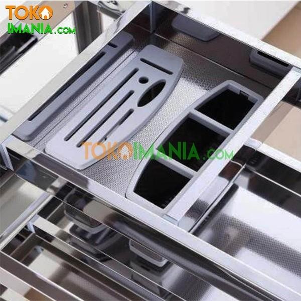 RAK BOTOL DAN BUMBU TARIK KNOCKERS SW-450A