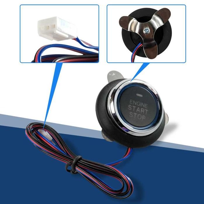 tombol St stop engine Mobil System Keyless - avanza / calya / agya / brio xenia ayla datsun livina