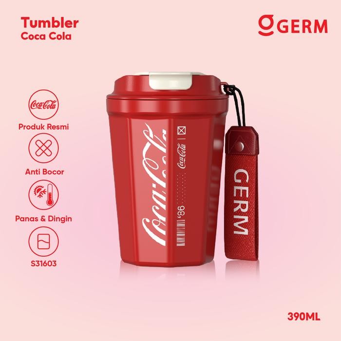 Pilihan- Germ Coca-Cola Rhombus Cup Ccr/Ccw Vacuum Termos Cup S31603 Tahan Karat Kapasitas
