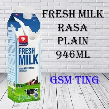 

Pilihan- Susu Diamond Fresh Milk 3 Variant Rasa 946Ml