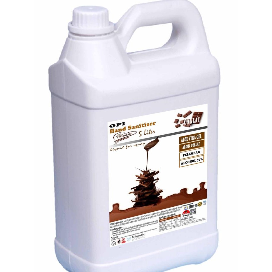 Pilihan- Hand Sanitizer 1 Liter Dan 5 Liter Cair Wangi Coklat Dan Pilihan Lainnya Kod.Osb-Hs70