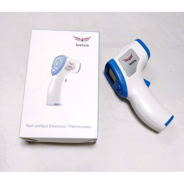 THERMOGUN - THERMOMETER INFRARED LEELVIS GXG01 RESMI BERSERTIFIKAT Kode 215