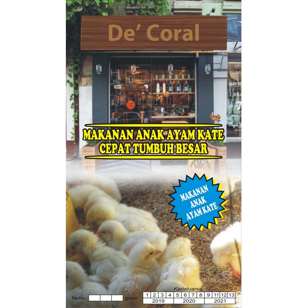 Pilihan- Makanan Anak Ayam Kate