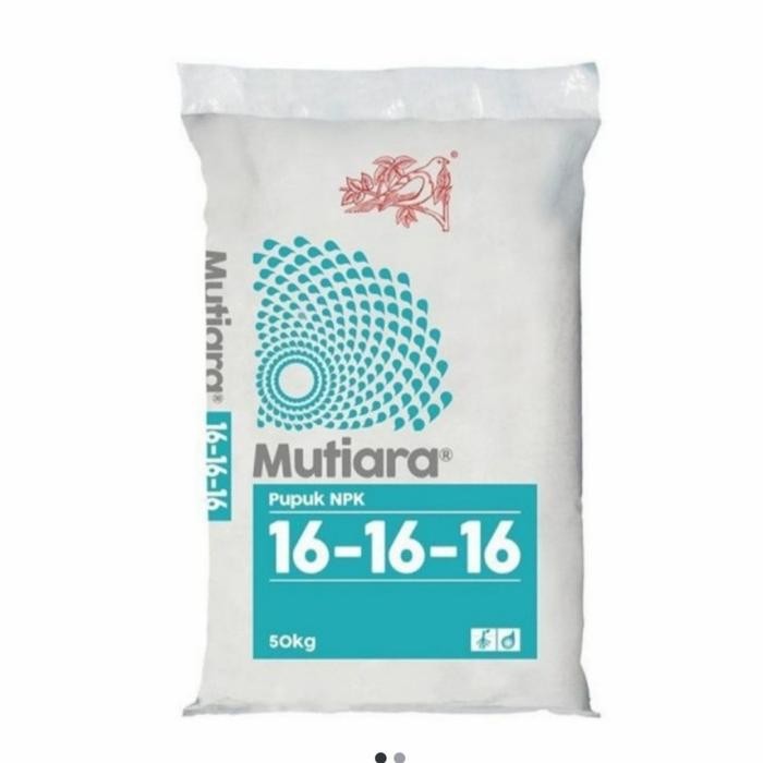 PUPUK NPK MUTIARA 16-16-16 KEMASAN PABRIK ORIGINAL 50 KG