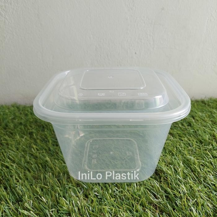 

Thinwall DM 1010ml SQ / Kotak Makan Persegi Tinggi 1010 ml - Isi 50