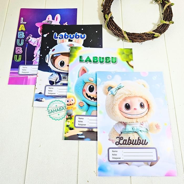 

New SAMPUL BUKU KARAKTER KARTUN LUCU- LUCU UKURAN KWARTO