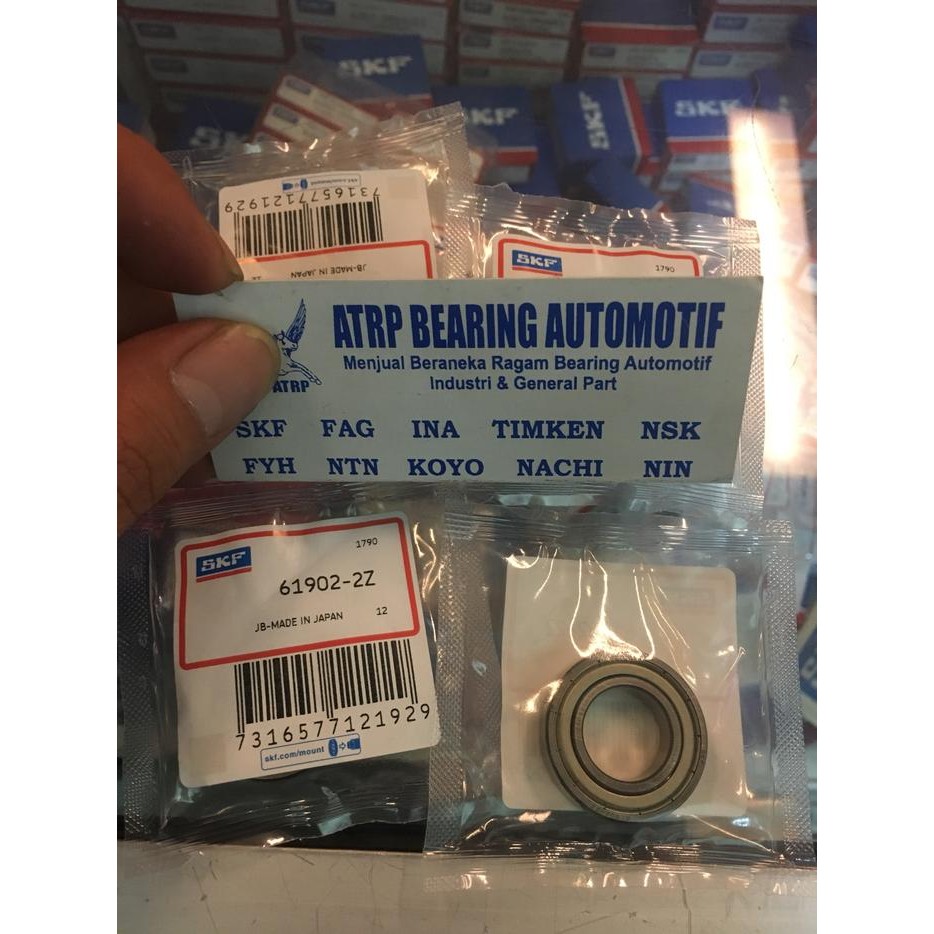 Jual Ball Bearing 61902 2Z / 6902 Zz Skf