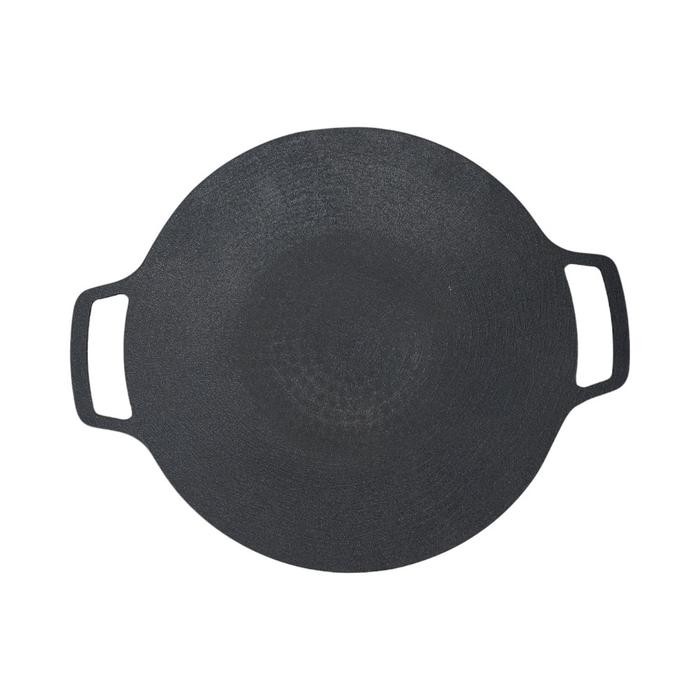 Azko Kris 33 Cm Wajan Panggangan Datar Grill Pan Teflon Panggang Anti Lengket Peralatan Masak