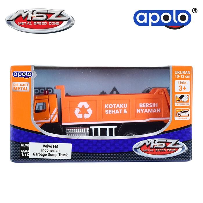 Apolo MSZ 1:43 2021 Volvo FM Indonesian Garbage Dump Truck