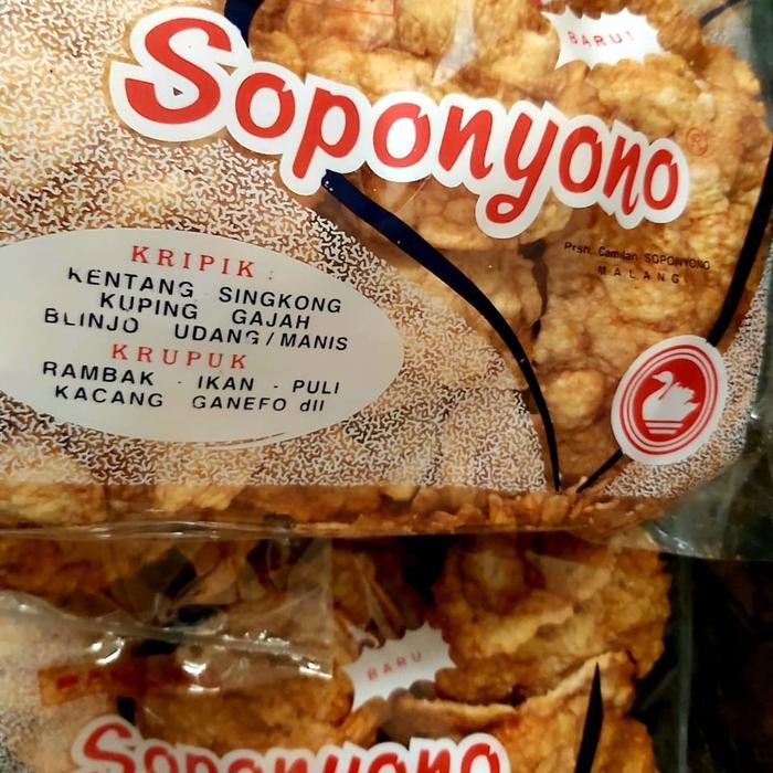 

KRIPIK BLINJO MANIS SOPONYONO ORIGINAL Emping Keripik Snack Pedas Cemilan Melinjo Food Singkong Asin