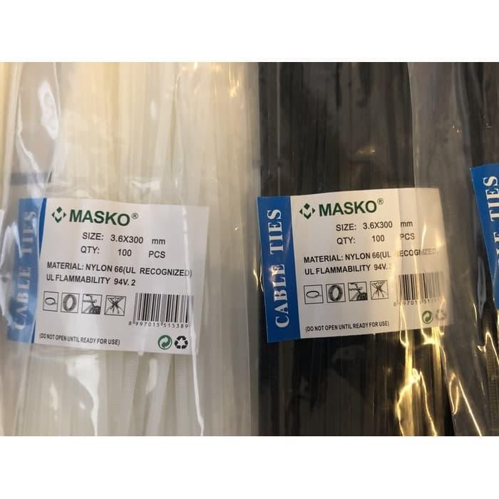 

OJ Masko Kabel Ties / Sabuk / Pengikat Kabel 3.6 x 300