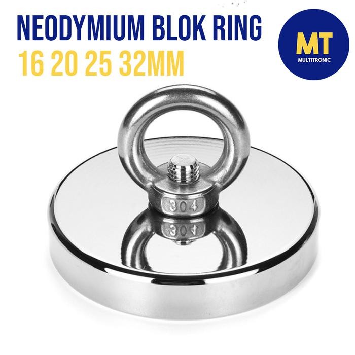 

New Magnet N52 neodymium Hook Salvage Diameter 16 20 25 32mm