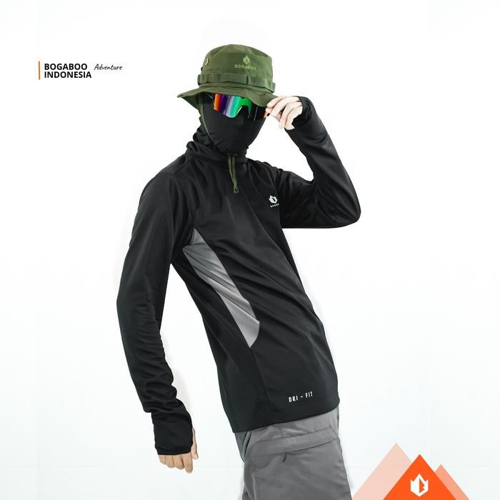 Eiger Sport - Afrhen - Base Layer Basic Manset Tangan Thumbhole Lengan Panjang - Manset Olahraga